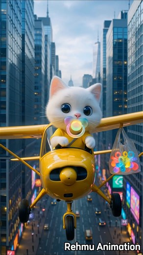 Why Did This Cute Kitten Buy 3 Pacifiers? The Ending is So Heartwarming! ❤️😺