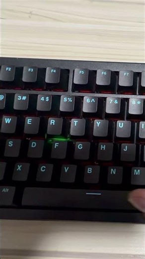 Womier SK75 TMR with tape mod #keyboard #keyboardamr #tmr #womier