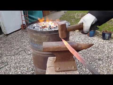 How To Make A Cheap Oil Drum Forge
