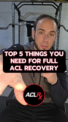 Top 5 Things for a Successful ACL Recovery
