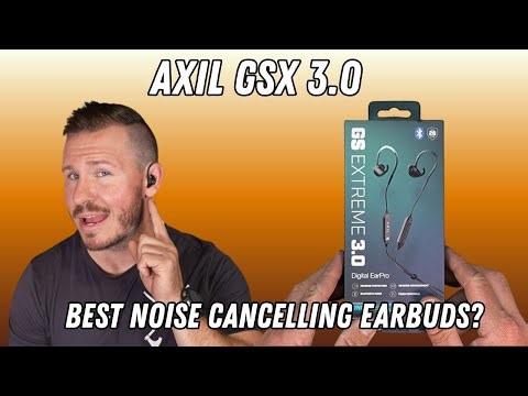 Axil GS Extreme 3.0 Hearing Safe Earbuds (Great For the Gun Range, Exercise and Media Consumption)