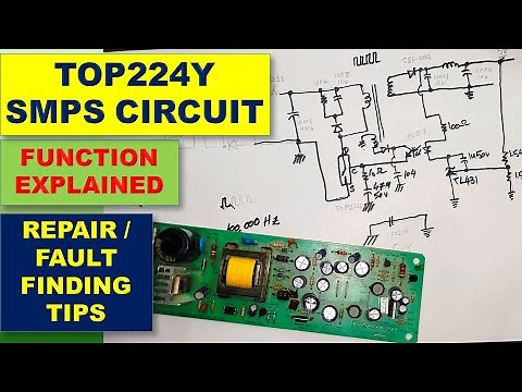 {236} TOP224Y SMPS Circuit Diagram Explained With Practical