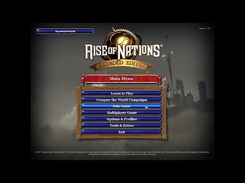Rise of Nations PC Cheats