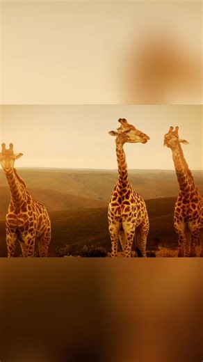 Giraffes display a fission-fusion social structure, sometimes alone, sometimes in loose groups. Mother-calf bonds are strongest, but siblings stick together too. Their feeding habits shape landscapes, especially when many eat together. #Giraffe #Wildlife #Animals #Nature #Africa From: Animal Society Series 01 Episode 02 | Real Wild