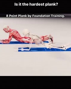 10K views · 40 reactions | Only gets harder as you get stronger. The 8 Point Plank is up there with the worlds toughest planks. How’s your form? Learn FT from Instructors, our App, our YouTube channel, books…. | Foundation Training | Facebook