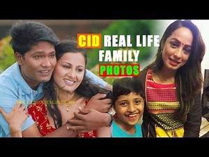 Real Life Family Photos of CID Cast