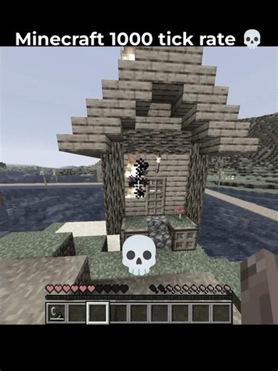 Minecraft 1000 tick rate moment 🤯💀