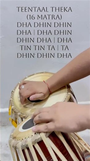 Teentaal Fast Theka INSANE Tabla Variation 🤯 #trending #shorts #viral
