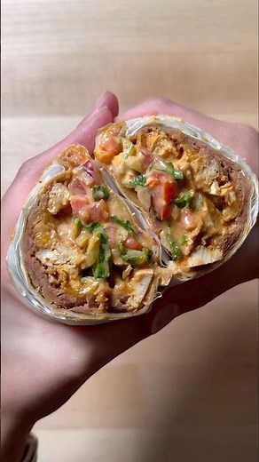 Honey chipotle chicken burrito 🌯