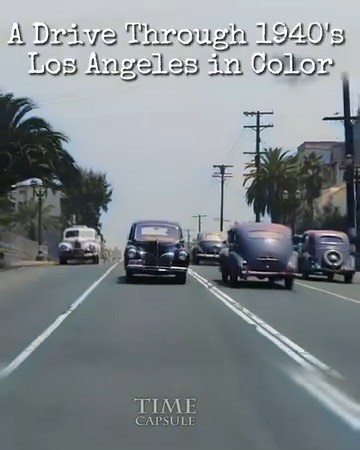 537K views · 9.8K reactions | Discover what Los Angeles in the 1940s looked like! ☀️ | Amazing Time Capsule | Facebook