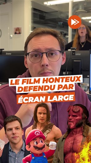 Le film honteux défendu par Écran Large ? 😤👊 Quel est le film que tu essaies de défendre à chaque fois ? 🎞️ #ecranlarge #supermario #insaisissables #hellboy #movie #film #pourtoi #fyp