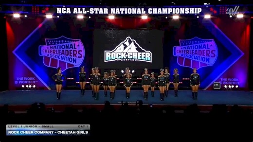 Rock Cheer Company - Cheetah Girls [2026 L1 Junior - Small Day 1] 2026 NCA All-Star National Championship