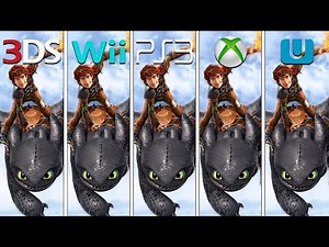 How to Train Your Dragon 2 (2014) 3DS vs Wii vs PS3 vs XBOX 360 vs Wii U (Graphics Comparison)