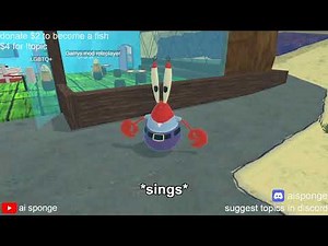 AI Sponge: Mr. Krabs sings Red Sun In The Sky