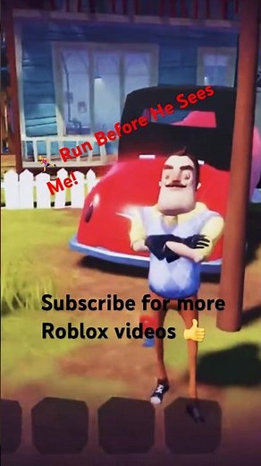 Hello Neighbor Act 3 Gameplay😱 | Secret Basement Escape! #gaming #fyp #roblox #shortfeed #shorts