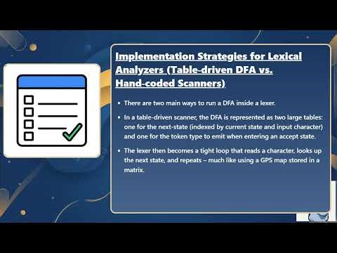 [444] Role of Lexical Analyzer and Finite Automata (Compiler Design)