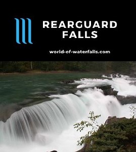 Rearguard Falls - Waterfall at the Salmon Run's Last Stop