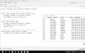 10.exists关键字的用法、相关子查询、union的用法