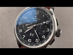 Zenith El Primero Pilot Big Date 03.2410.4010/21.C722 Zenith Watch Review