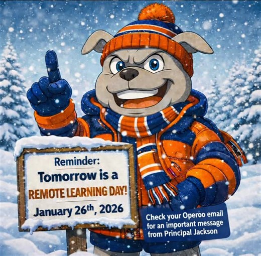 I.S.72 on Instagram: "“Official Announcement has been made: all DOE schools are remote tomorrow, January 26, 2026. Please see Operoo for remote learning expectations from Principal Jackson."