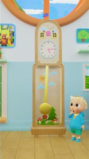 Hickory Dickory Dock! ⏰ The Mouse Ran Up the Clock! | MangoMoon #shorts