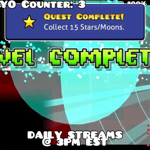 I Beat This Level Live On Stream (GD Shorts)