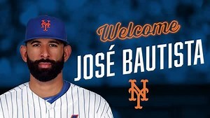 50K views · 3.2K reactions | We’ve signed outfielder José Bautista to a one-year major league contract. Bautista will wear #11 and be available for tonight’s game. To make room on the 25-man roster, we’ve optioned Phillip Evans to Las Vegas. #Mets | New York Mets | Facebook