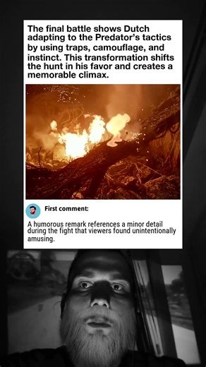 Predator vs Dutch Showdown in Predator 1987