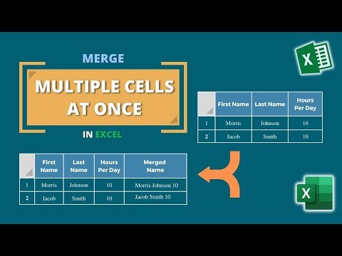 Merge Multiple Cells at Once in Excel – Fast & Easy Method