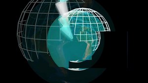 3D Planet Earth Rotating