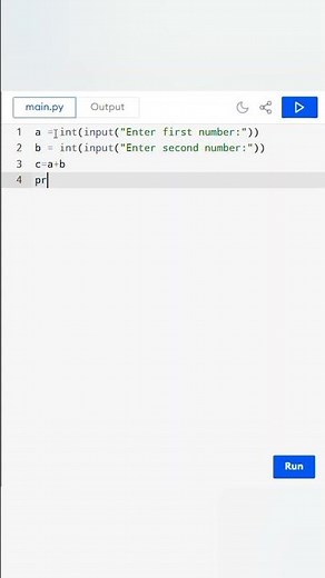 Sum of Numbers in Python | Simple Programming Trick #python #coding #dailycodelearning #short