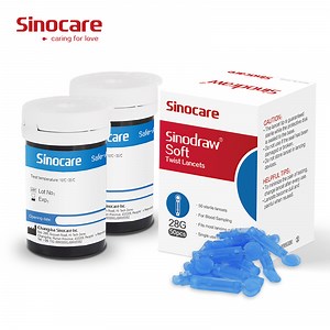 [Hot Item] Sinocare Glucose Meter Code Free Test Strip Diabetic Blood Glucose Meter Test Strip Glucometer Test Strips