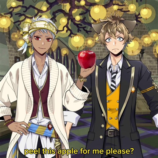 Kalim's Unique Cafeteria Experience in Twisted Wonderland