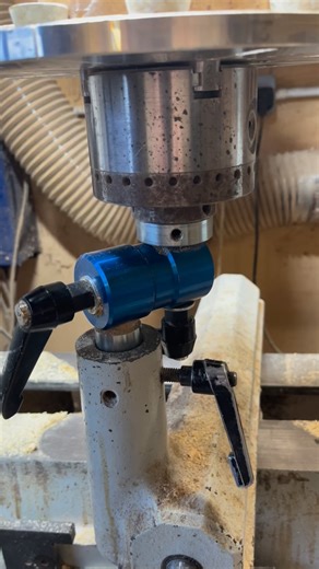 Simon Hope carving stand pressed into service today. Bit more cleaning up to finish off the feet on this masur birch bowl #woodenbowl #handmade #woodart | The Orkney Woodturner Michael Sinclair RPT