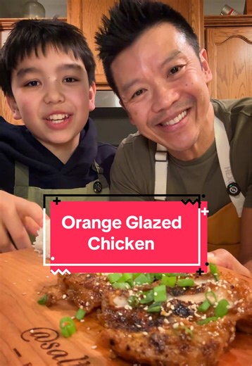Orange Glazed Chicken #orangechicken #chickenrecipe #asianfood #dinnerideas #easyrecipe 6 servings total 344 Cals/serving 21g Protein 12g Fat 15g Carbs 6 Boneless skin-on chicken thighs 1 dash Salt 1 dash Black pepper 1 tsp Garlic powder 1/2 cup Cornstarch Sauce: 1 tbsp Garlic (minced) 2 1/2 tbsp Soy sauce 1 tbsp Oyster sauce or hoisin 3 tbsp Honey 2/3 cup Orange juice 1/2 tsp Chili flakes 1/4 cup Olive oil (for frying) 1. Season chicken and coat with cornstarch 2. Shallow fry in olive oil for 5