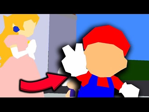 Super Mario 64 but it's a minimalistic masterpiece