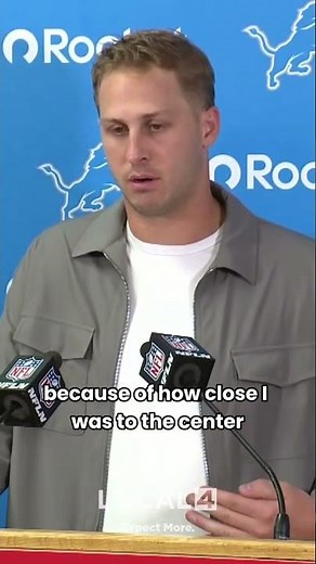 Jared Goff on trick play TD called back by flag