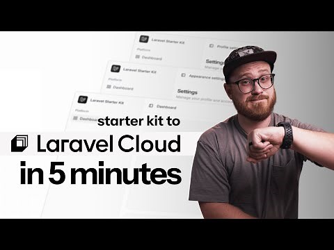 Deploying a NEW Starter Kit to Laravel Cloud in 5 Minutes