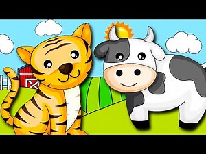 Wild & Farm Animals Game Compilation! | FUN Animal Puzzles & Songs for Kids! | Kids Learning Videos