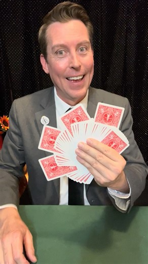 Sleight of Hand Aces - Comedy Magician Mike Williams - Dallas Texas 2025 #dallasmagician