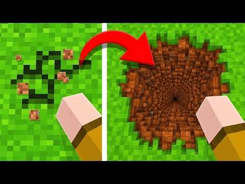 Minecraft, but MINING GETS BIGGER!