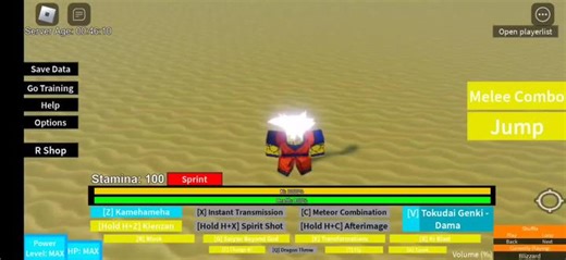 Roblox DBR all forms except ui cuz I need early access game pass