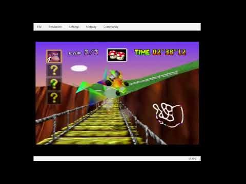 N64, PAL, Emulated, Mario Kart 64, GP, 150cc, Special Cup, 16 points