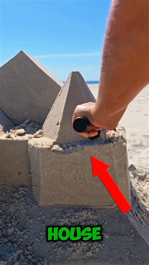 Sand castlest insane remarks #technology #driving #entertainment #challenge #usareels | Blitz bitee