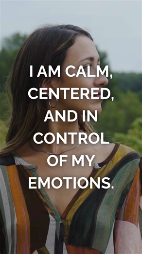 Grounded in calm, guided by clarity, and in full control of my emotions — I navigate life with peace and purpose. 🌿✨ | Mind Movies