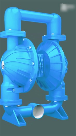 气动双隔膜泵工作原理