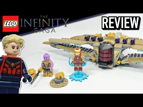 LEGO Marvel Avengers Sanctuary II: Endgame Battle (76237) - 2021 Set Review