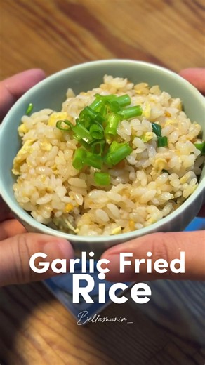 Garlic Fried Rice (Nasi Goreng Bawang Putih) — Resepi Mudah