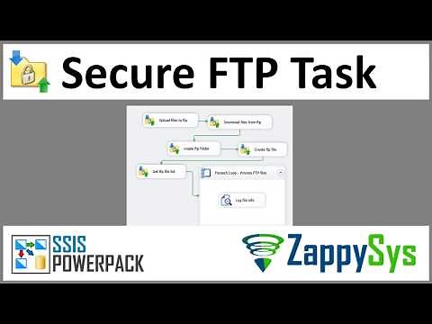 SSIS Secure FTP Task (SFTP, FTPS / SSL) - Upload, Download, Delete FTP files in few clicks