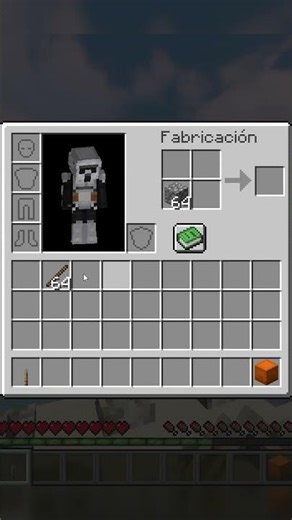 HOW TO MAKE / CRAFT A LEVER IN MINECRAFT #short #gaming #minecraft #tutorial